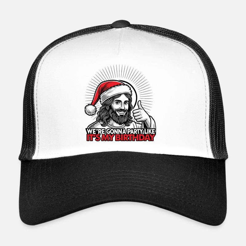 Anniversaire de Jésus Casquette trucker 