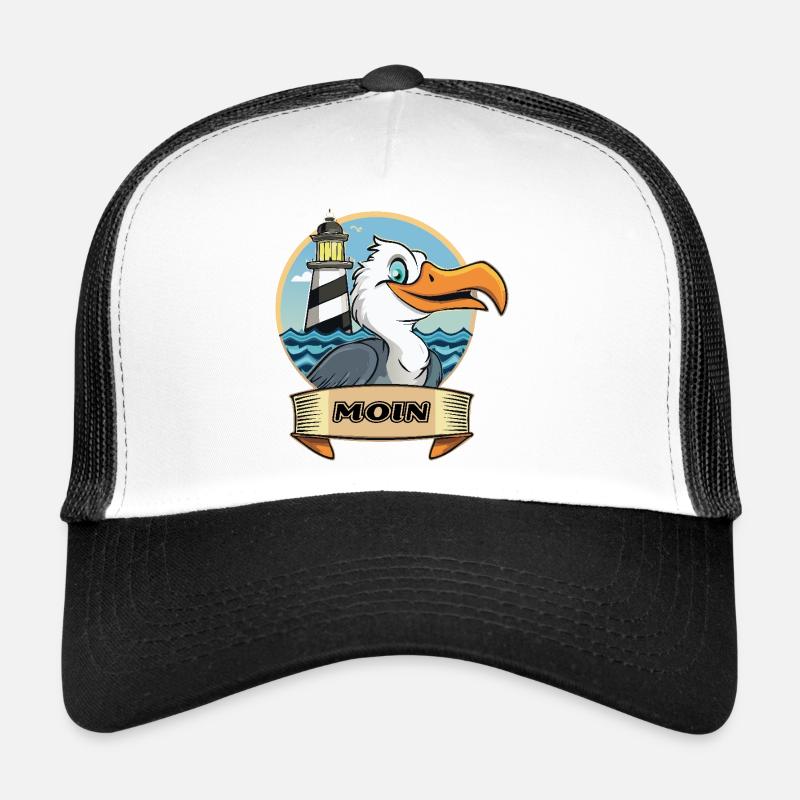 Moin -Möve avec phare Casquette trucker 