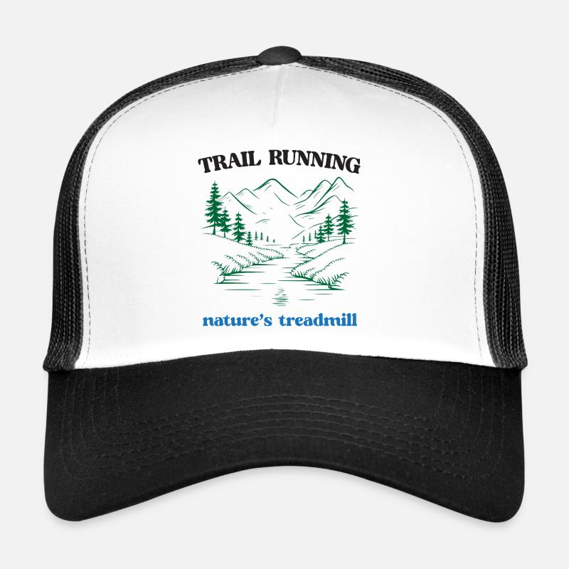 Course sur sentier - Tapis roulant de la nature Casquette trucker 