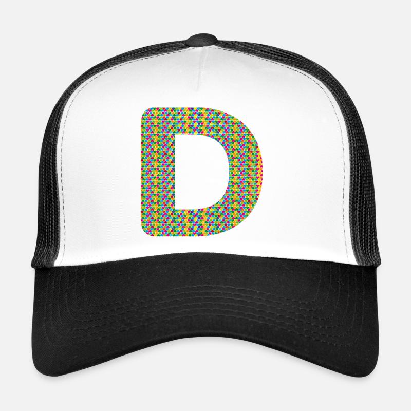 Coeur coloré D Design - Unique et élégant ! Casquette trucker 