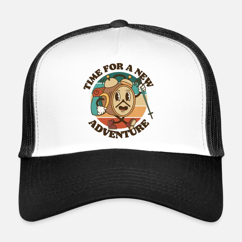 L’heure d’une nouvelle aventure Casquette trucker 