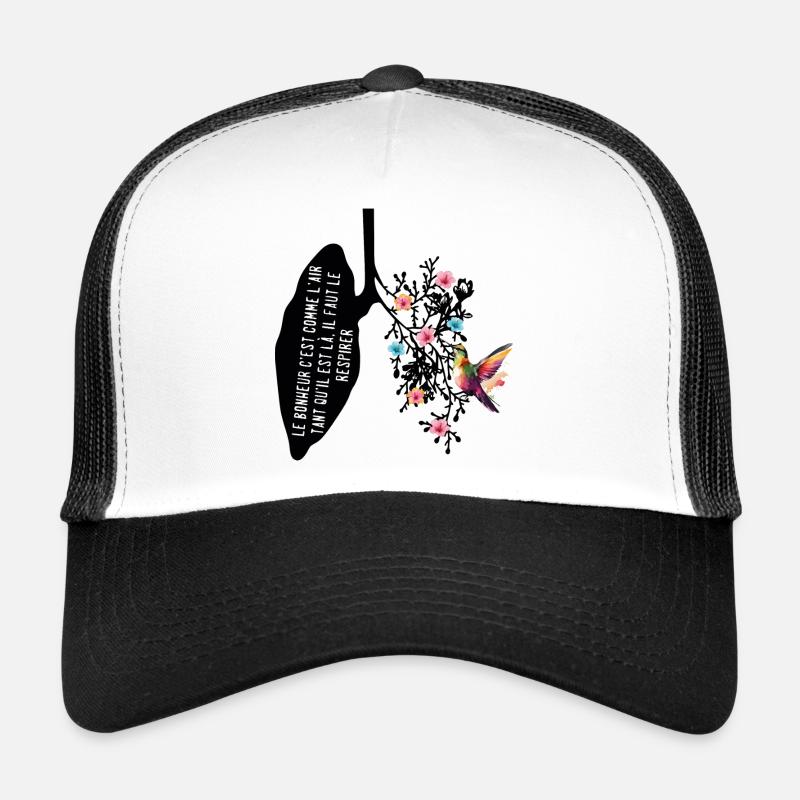 Quote design t-shirt Trucker Cap