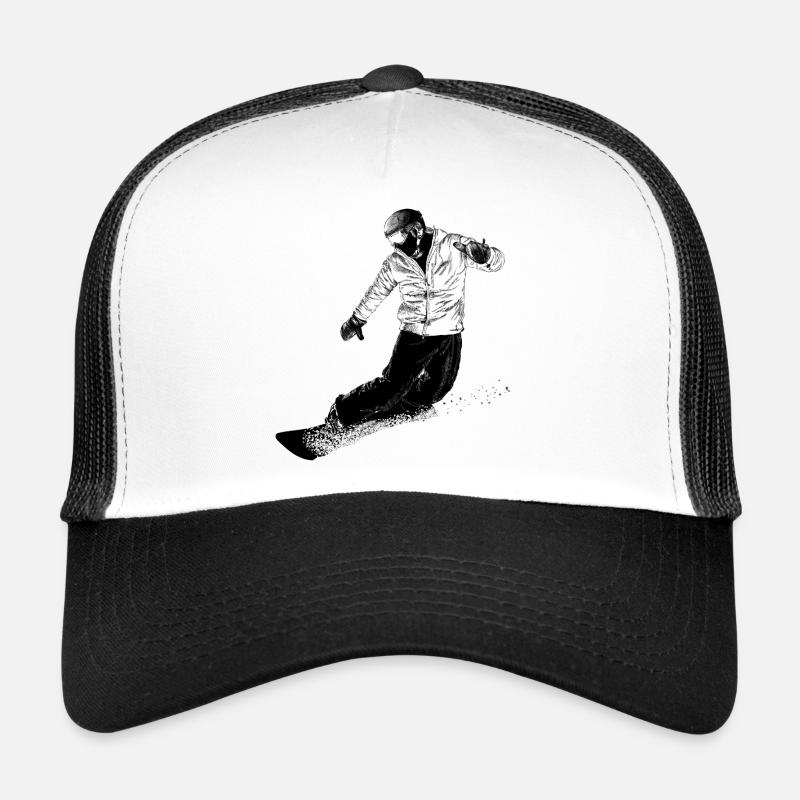 Snowboarder Trucker Cap