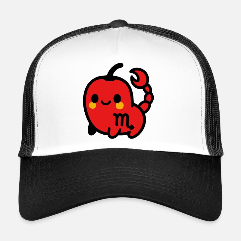 Sweet Chili Scorpion - Trucker Cap - white/black