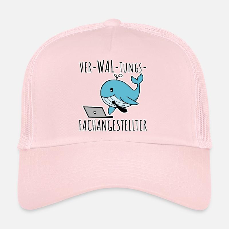 La petite baleine est une assistante de gestion Casquette trucker 