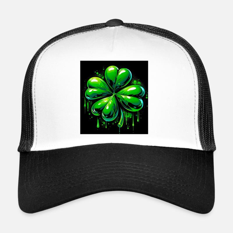 Vierblättriges Kleeblatt Trucker Cap