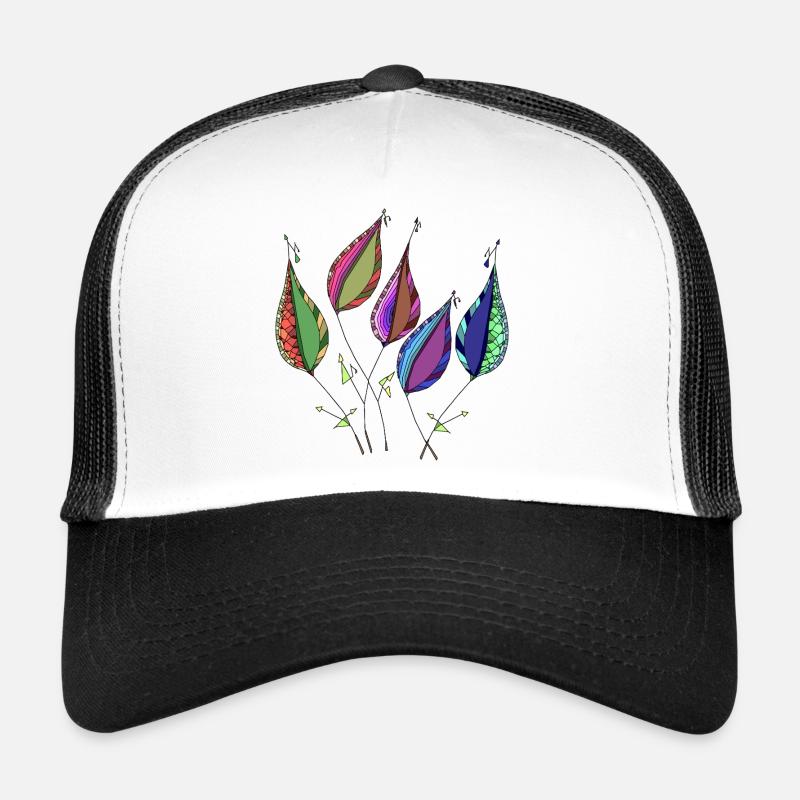 feuilles Casquette trucker 