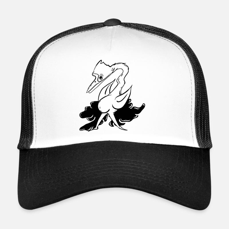 Fantasy-Liegtier mit Flugattribute Trucker Cap
