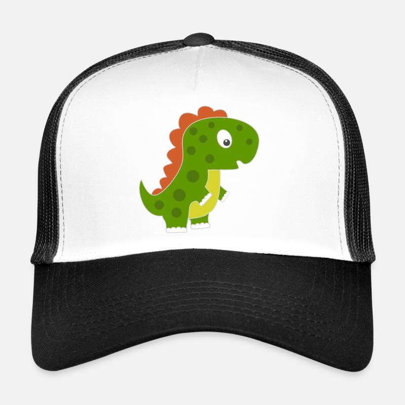 Dinosaure ludique avec dos coloré Casquette trucker 