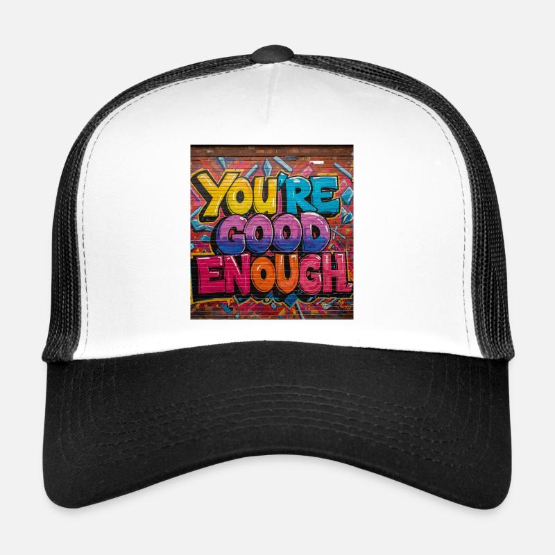 Inspiring Graffiti Text Art Trucker Cap