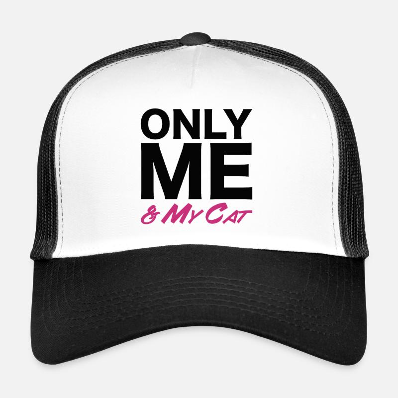 Einzigartiges Katzenliebhaber Statement T-Shirt Trucker Cap