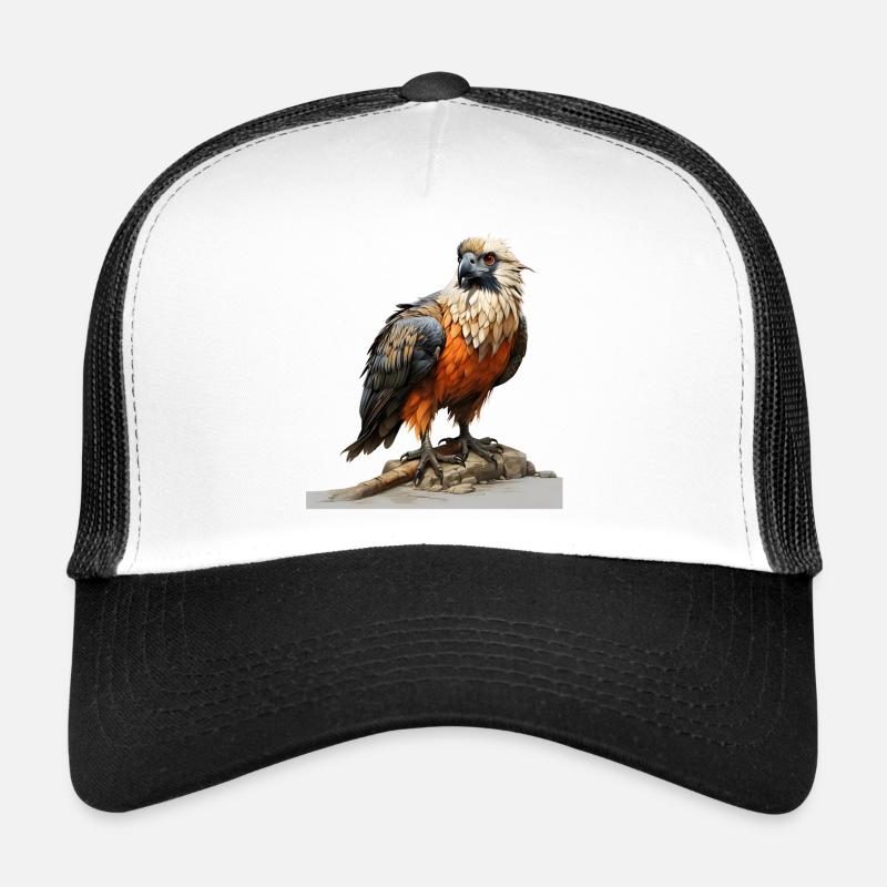 Farbenreicher Adler sitzend Trucker Cap