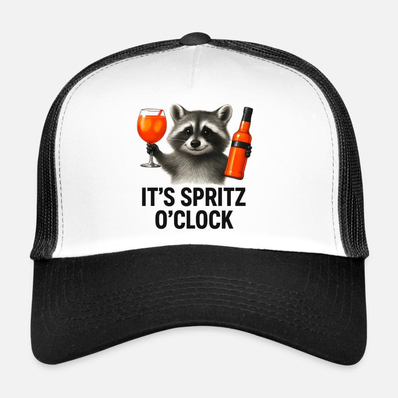 It's Spritz O'Clock Waschbär Party Geschenkidee Trucker Cap