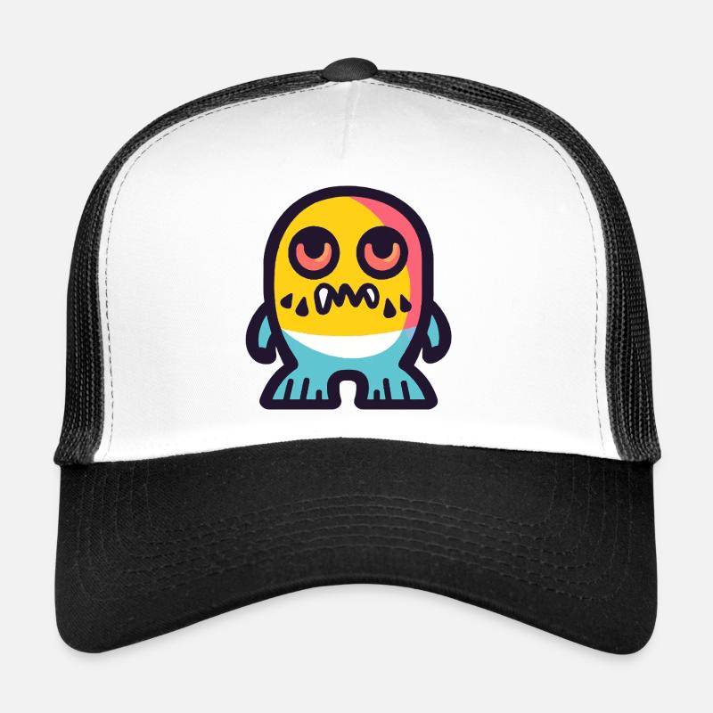 Seal Zombie Halloween Zombie Trucker Cap