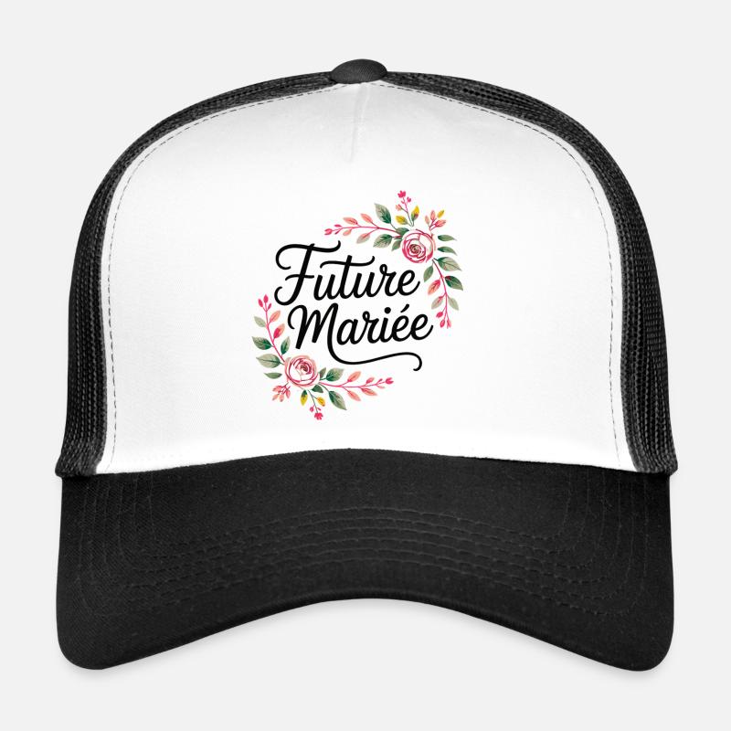 Team Mariage EVJF Future Mariée Casquette trucker 
