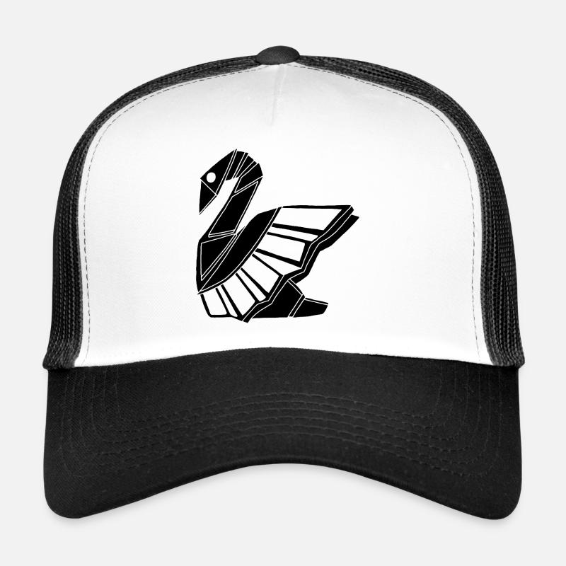 Cygne noir Casquette trucker 