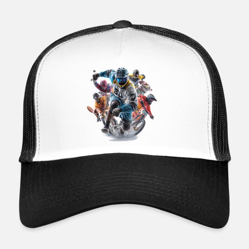 Motocross Hurricane : Divers défilés de Spoerarten Casquette trucker 