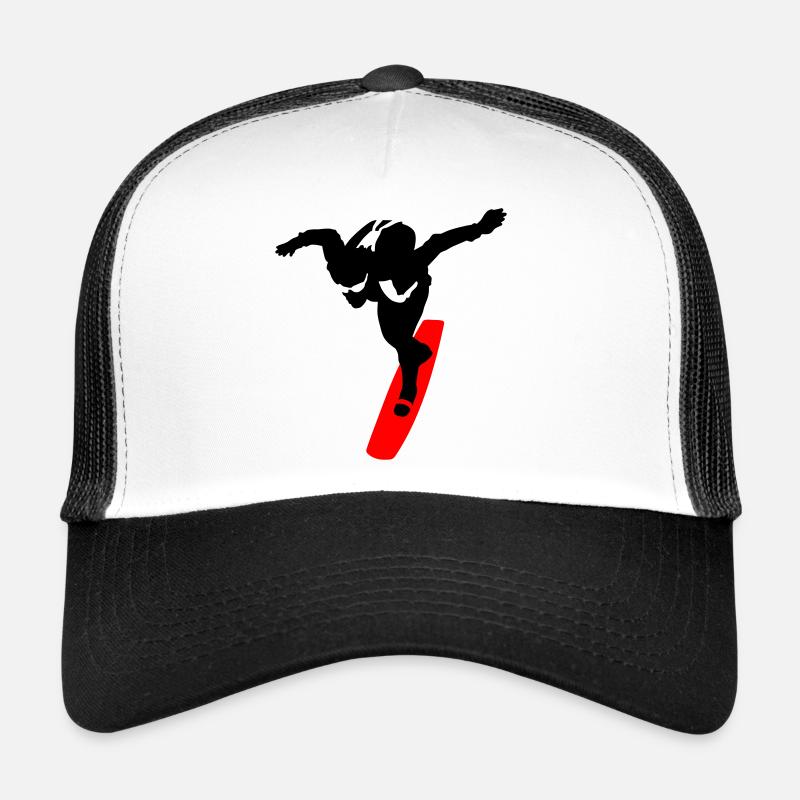 Surfer sur le ciel Casquette trucker 