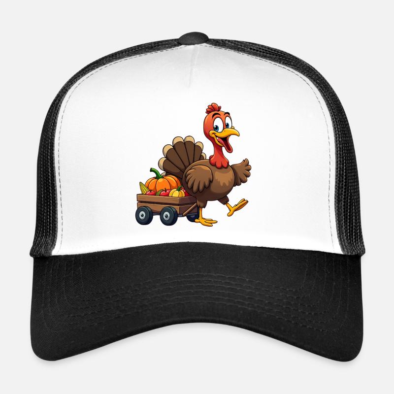 Thanksgiving Drôle Dinde de Thanksgiving Casquette trucker 