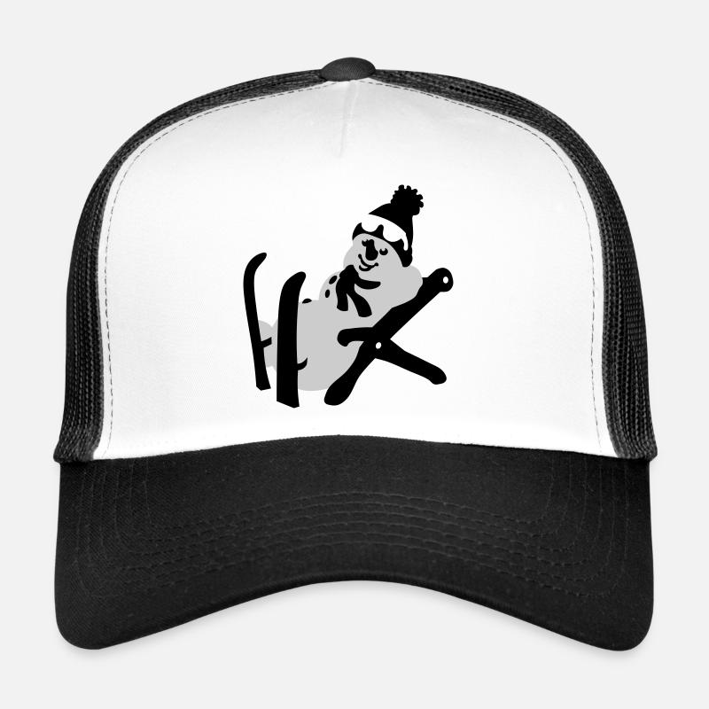 Bonhomme de neige Casquette trucker 