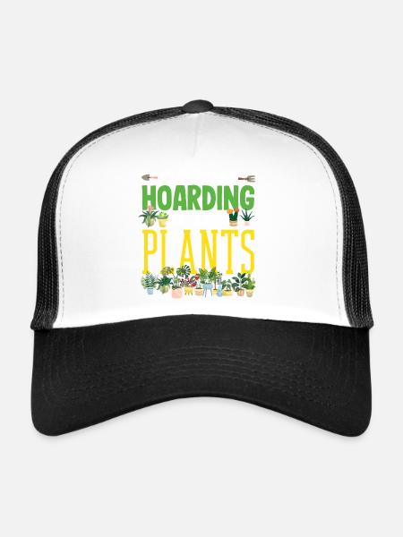 Garden & Plant Lovers Gifts - Trucker Cap - white/black - Front