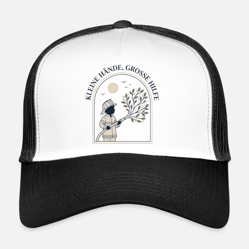 Petites mains, beaucoup d’aide Casquette trucker 