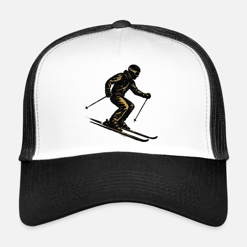 Skiing | Skier | Mountain Trucker Cap