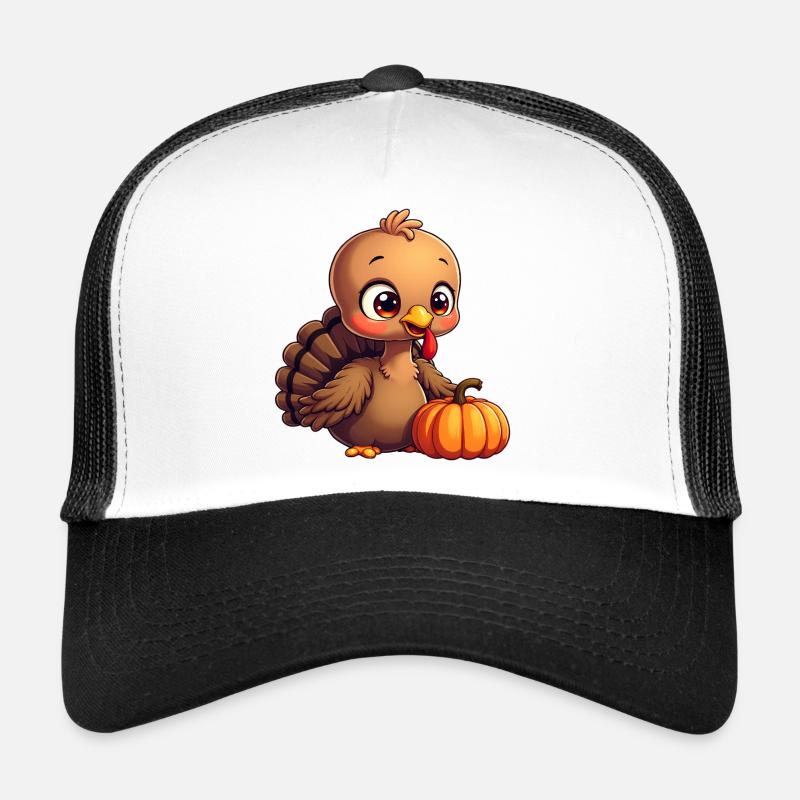 Bébé dinde de Thanksgiving Casquette trucker 