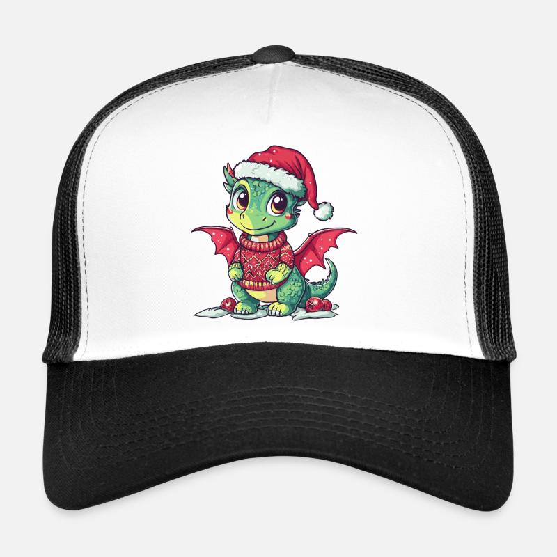 Noël de Noël du Dragon Casquette trucker 