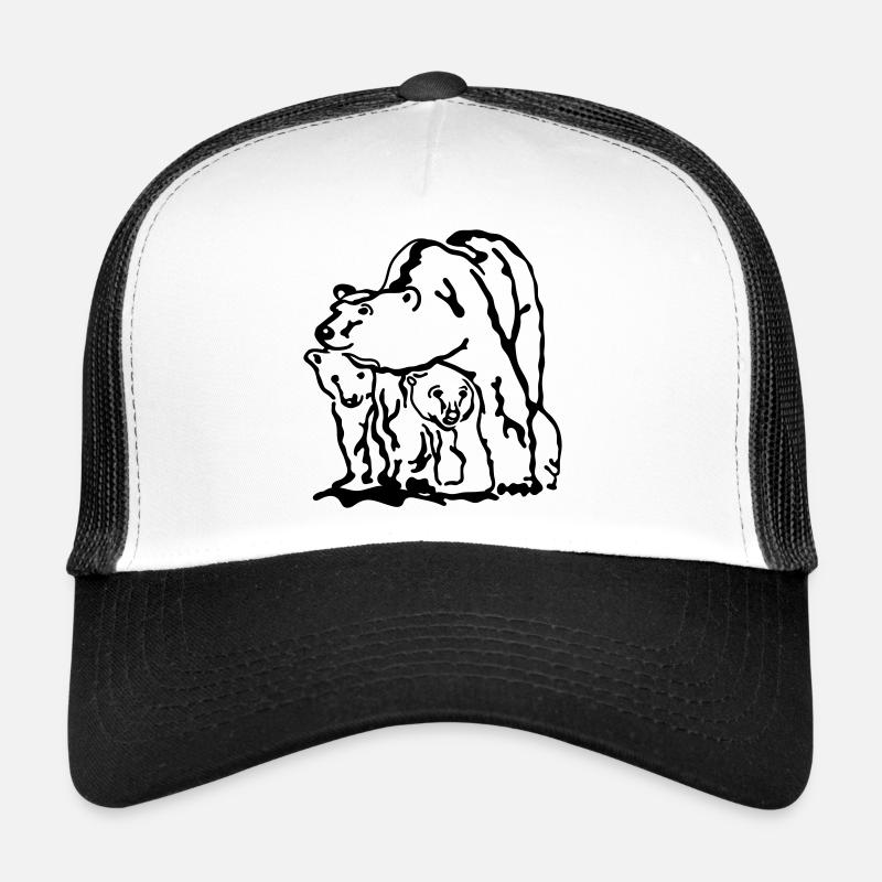 polar bear Trucker Cap