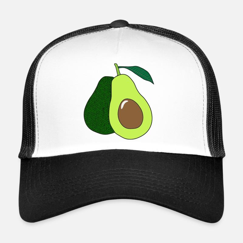 Avocado_Print Trucker Cap
