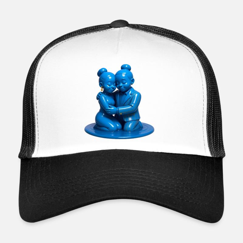 LIEBENDE #2 – Frieden & Liebe Trucker Cap