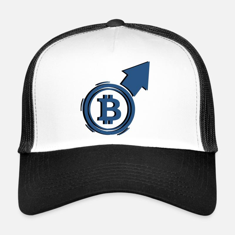Bitcoin Bull Run Arrow To The Moon Trucker Cap