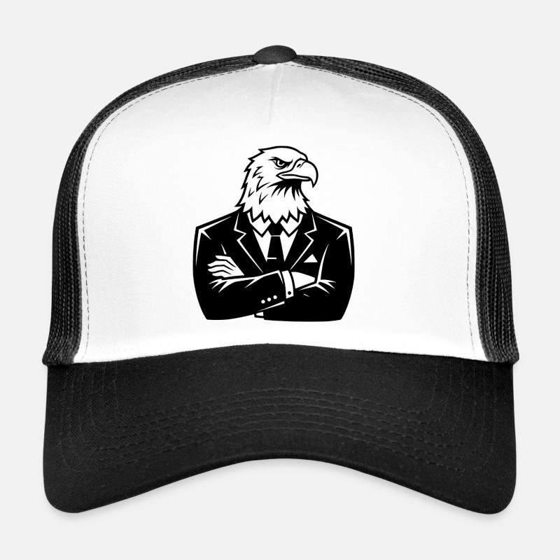Eagle in a Suit – Leadership Animal Design Casquette trucker 