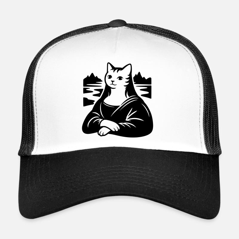 Katze Lisa Portrait Trucker Cap