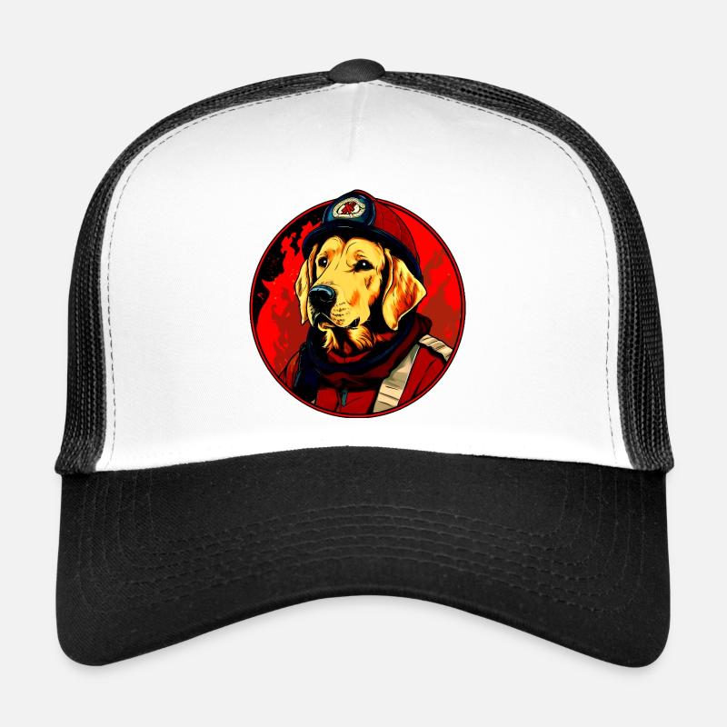 Fire Brigade Dog Trucker Cap