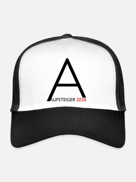 Promoted 2026 Promotion - Trucker Cap - white/black - Front