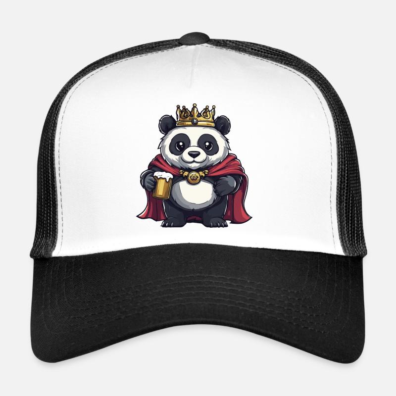 Panda Beer King Casquette trucker 