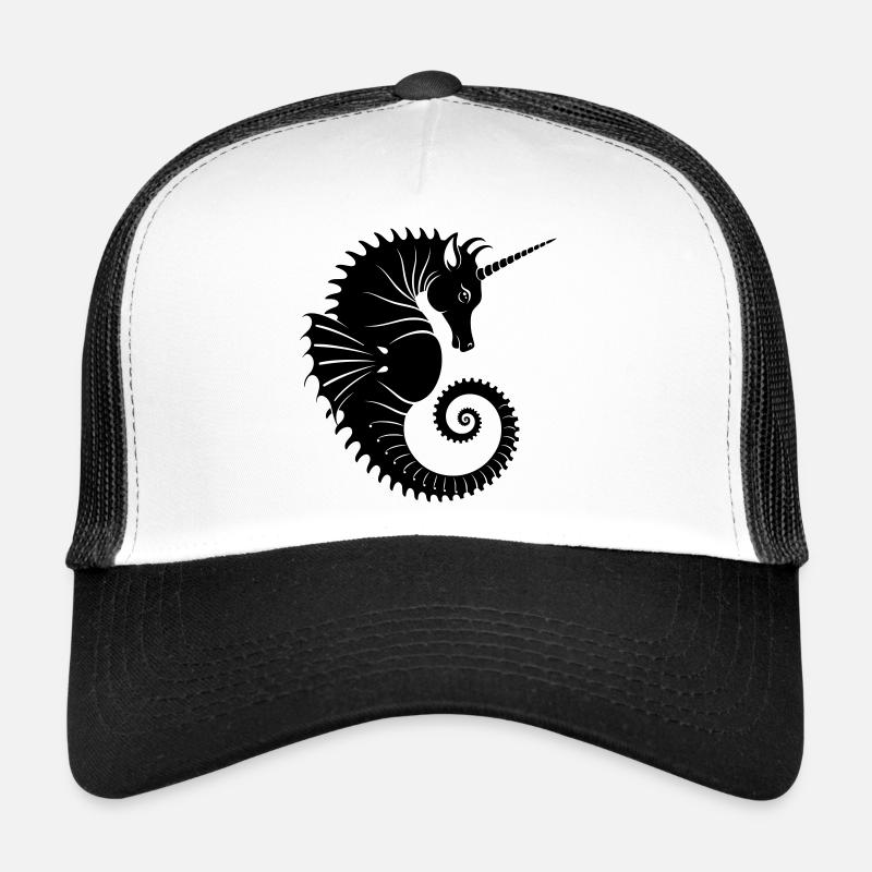 Licorne Hippocampe – Créature Marine Mystique Casquette trucker 