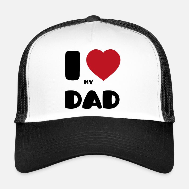 Ich liebe meinen Vater Trucker Cap