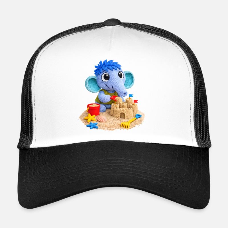 Leo Longnose sur la plage Casquette trucker 