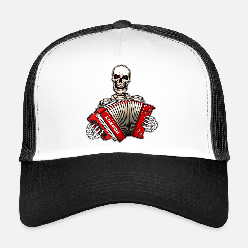Squelette d’harmonica styrienne Casquette trucker 