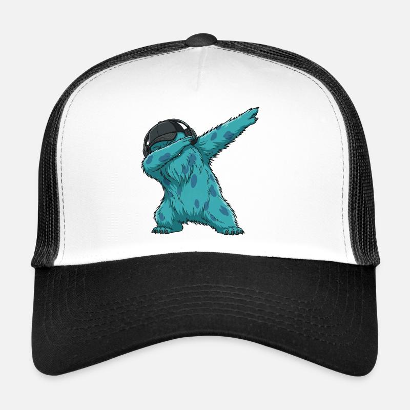 Danse de la danse fluffo du monstre Fluffonster Casquette trucker 
