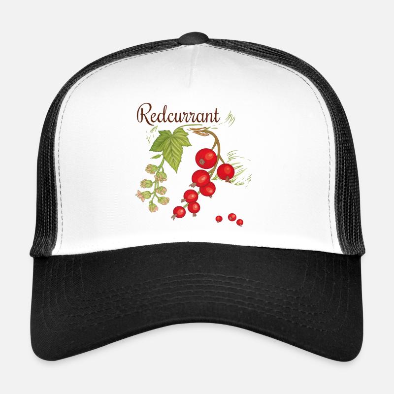 Cassise rouge Casquette trucker 