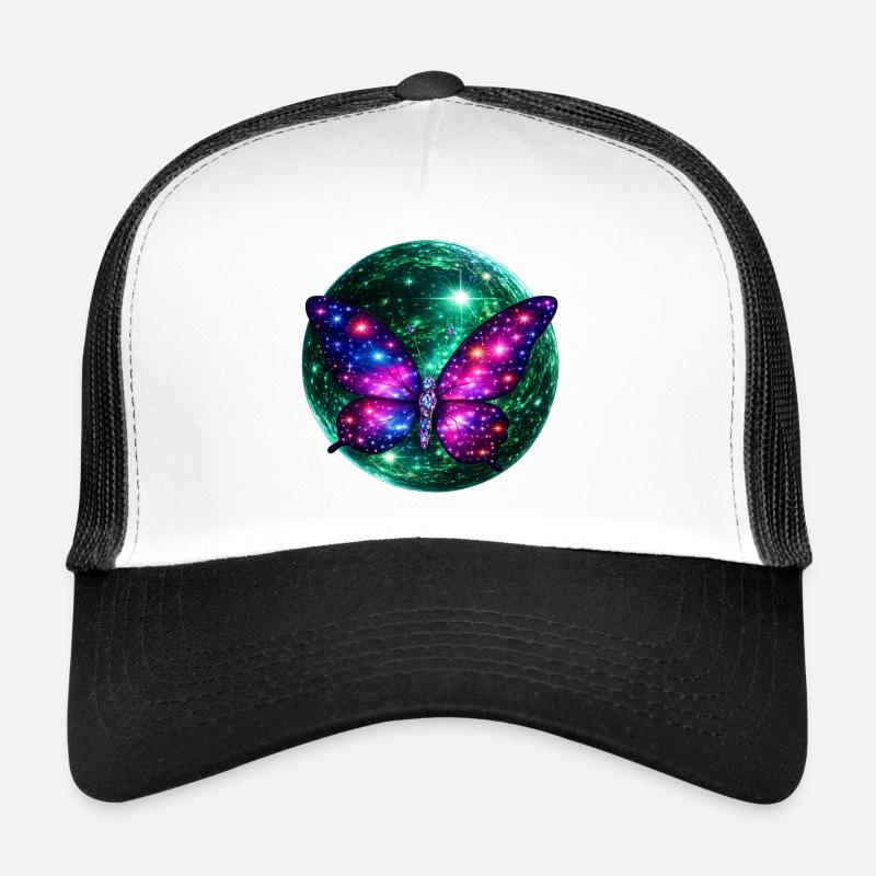Asterra Rebirth – Univers du Papillon Cosmique Casquette trucker 