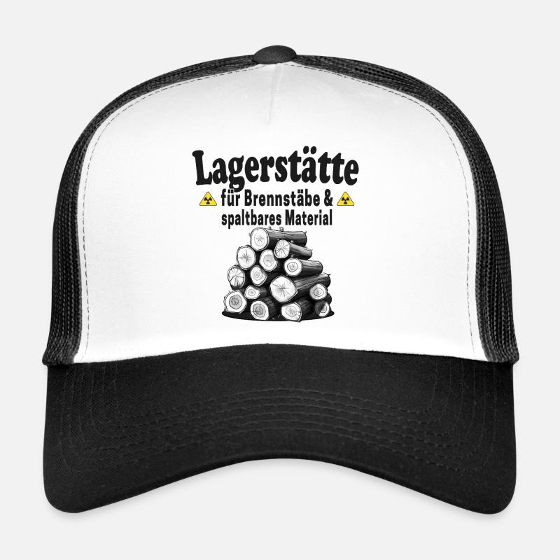 Lagerstätte Brennstäbe lustiger Holz Spruch Trucker Cap