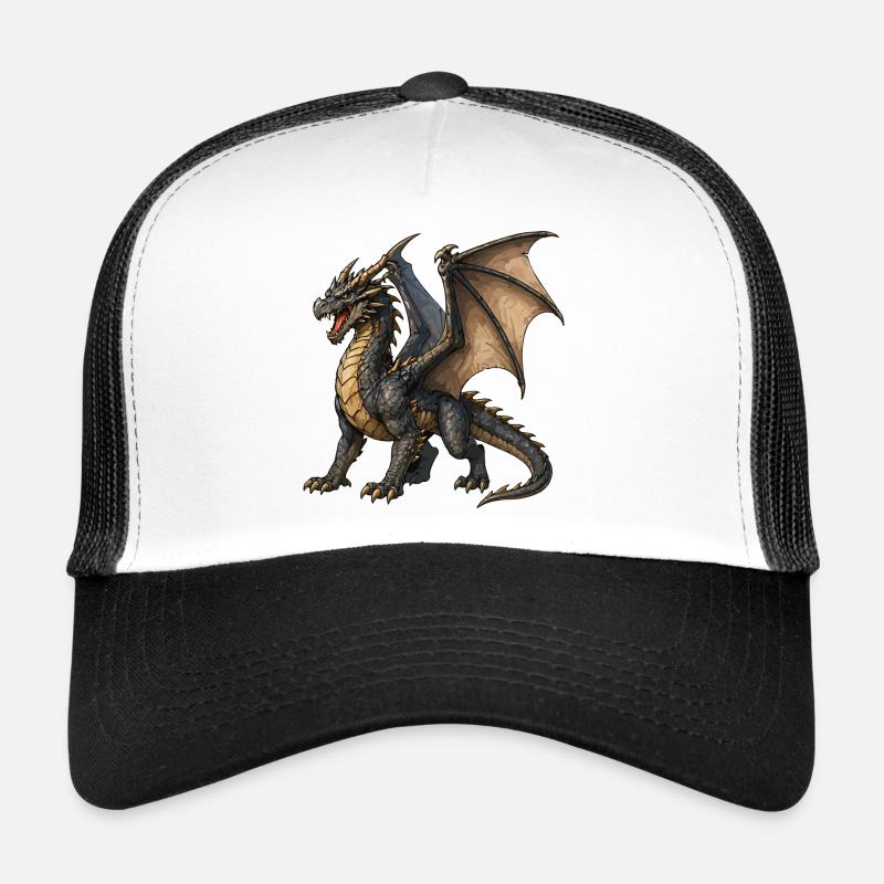 Griffe de Flamme du Dragon Casquette trucker 