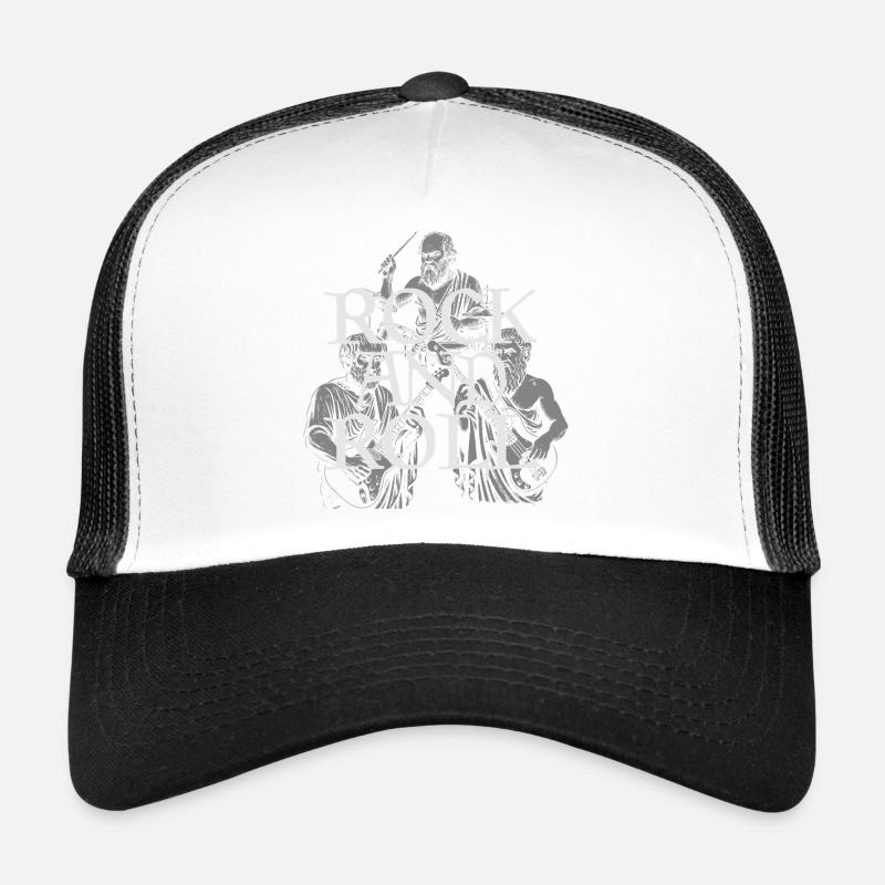 Classic Rock and Roll Philosopher Band Trucker Cap
