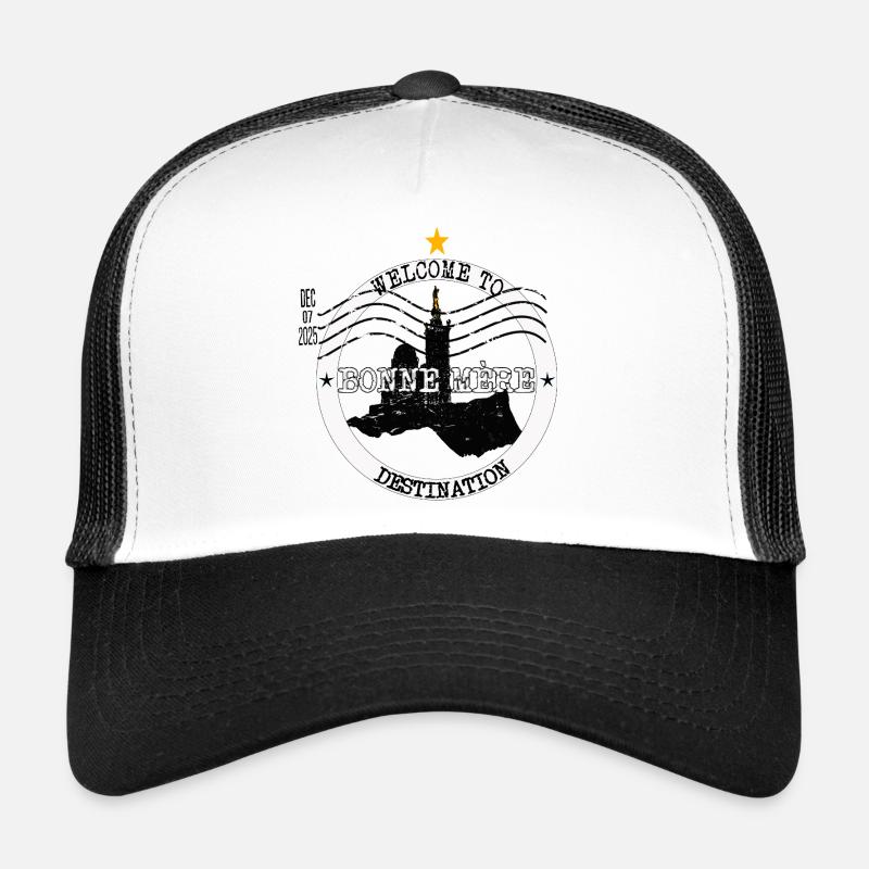 Destination Bonne Mère Marseille Casquette trucker 