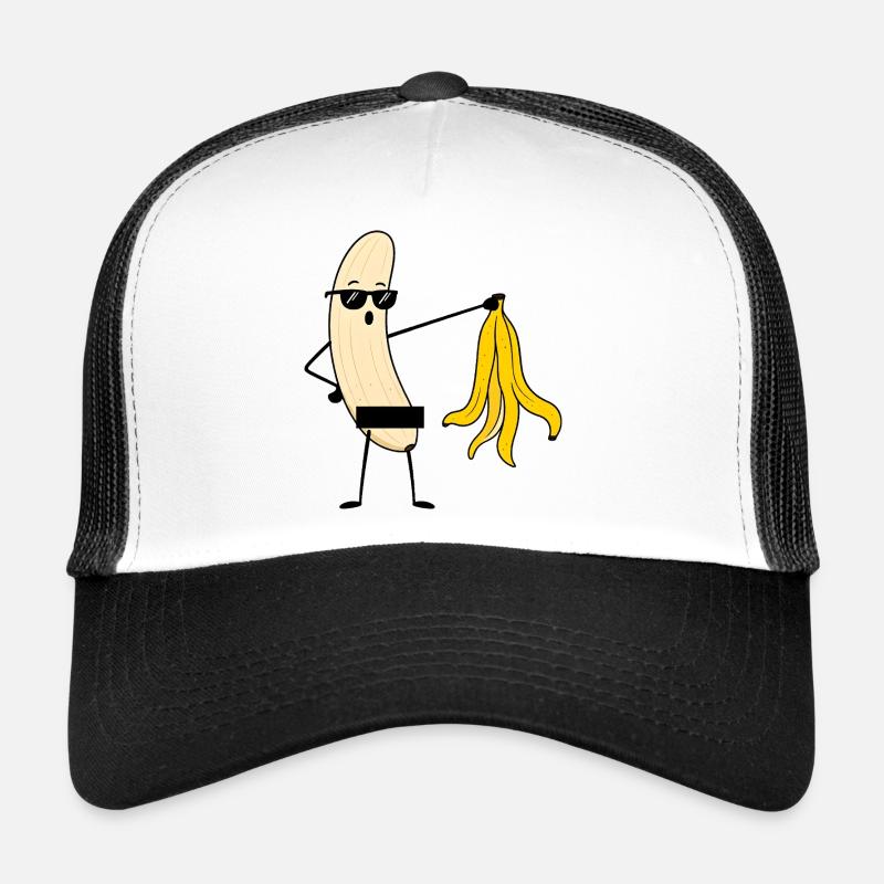 Nackte Banane - Striptease Banana with Sunglasses Trucker Cap